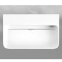 Uzstādāms izlietne PAA Quadro Silkstone, 700 x 430 mm, IQUAS/00
