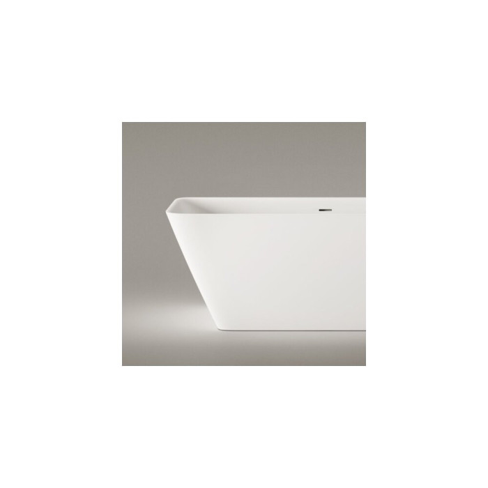 Ванна из каменной массы PAA Quadro Silkstone, 700 x 1590 мм, VAQUABSS/00