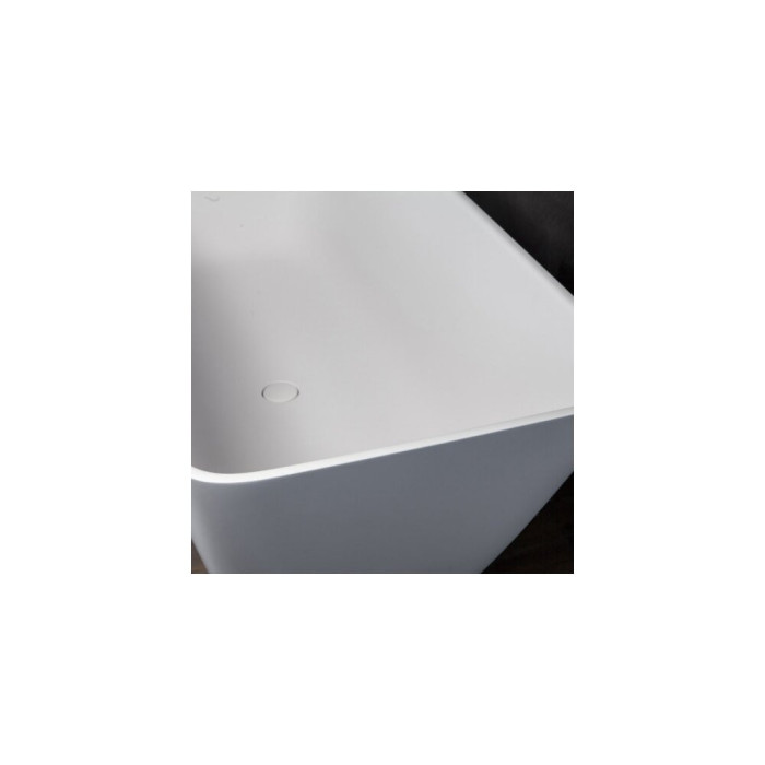 Ванна из каменной массы PAA Quadro Silkstone, 700 x 1590 мм, VAQUABSS/00