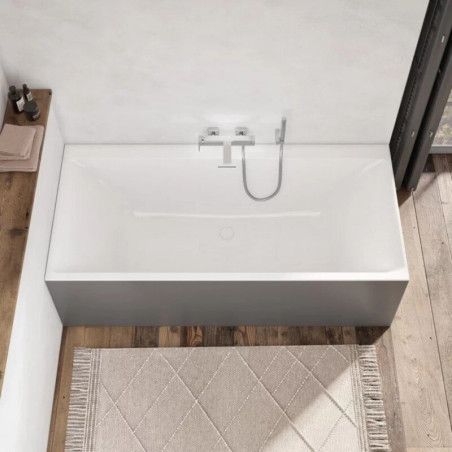 Taisnstūra vanna VILLEROY & BOSH Subway 3.0 Duo 750 x 1700 mm, UBQ170SBW2DV-01