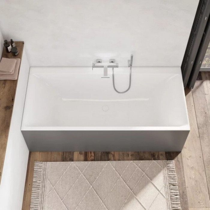 Rectangular bathtub VILLEROY & BOSH Subway 3.0 Duo 800 x 1800 mm, UBQ180SBW2DV01