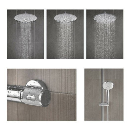 Virštiekšanas sistēmas dušu komplekti GROHE Euphoria 260, 27296003