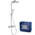 Termostatiska lietus duša sistēma HANSGROHE Crometta S 240 Varia 1jet, 26781000 + JBL dāvana