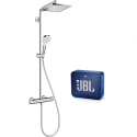 Termostatiska lietus duša sistēma HANSGROHE Crometta E 240 Varia, 26785000 + JBL dāvana