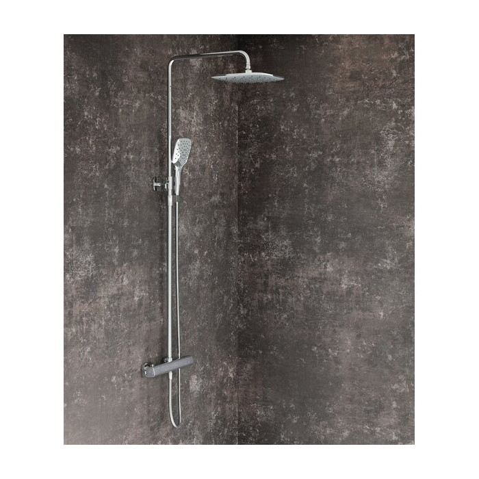 Shower stand RAVAK 10° Free with a thermostatic mixer is the shower set X070141