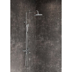 The RAVAK shower stand with a snap for the bathtub faucet is a shower set, X07P642.