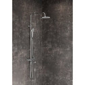 The RAVAK shower stand with a snap for the bathtub faucet is a shower set, X07P642.