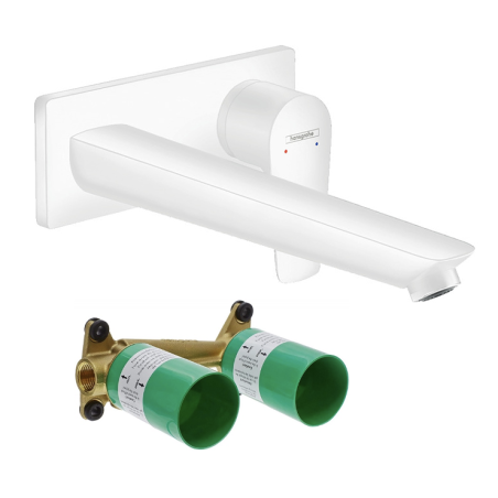 Iebūvējamais maisītājs izlietnei ar iebūvējamām daļām HANSGROHE Talis E 225 mm, 71734700+13622180