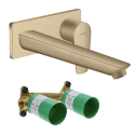 Iebūvējamais maisītājs izlietnei ar iebūvējamām daļām HANSGROHE Talis E 225 mm, 71734140+13622180