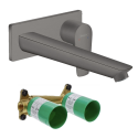 Built-in mixer for sink with built-in part HANSGROHE Talis E 225 mm, 71734340+13622180
