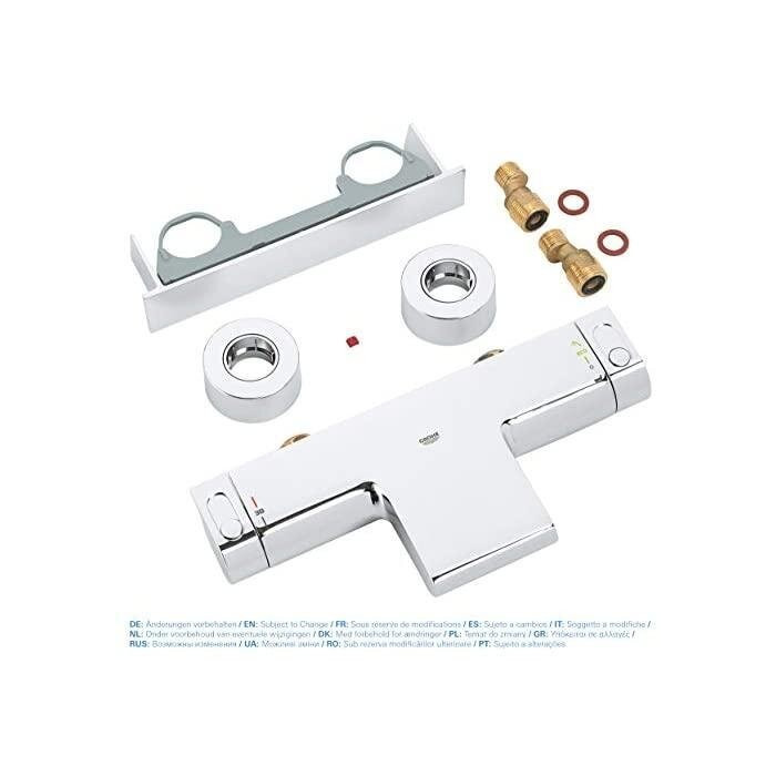 GROHE Grohtherm 2000 New thermostatic mixer with shelf, 34464001