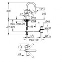 Izlietnes jaucējkrāns GROHE Concetto L, 32629002