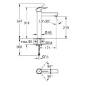 Смеситель для раковины GROHE Concetto XL, 23920001