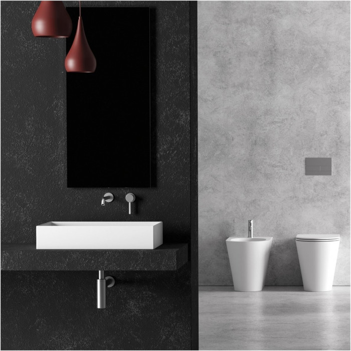 Countertop sink ALICE CERAMICA Hide 600 x 400 (Various feather options)