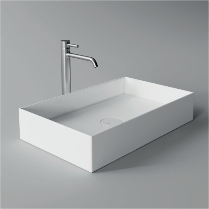 Устанавливаемая на столешницу раковина ALICE CERAMICA Hide 600 x 400 (Выбор различных перьев)