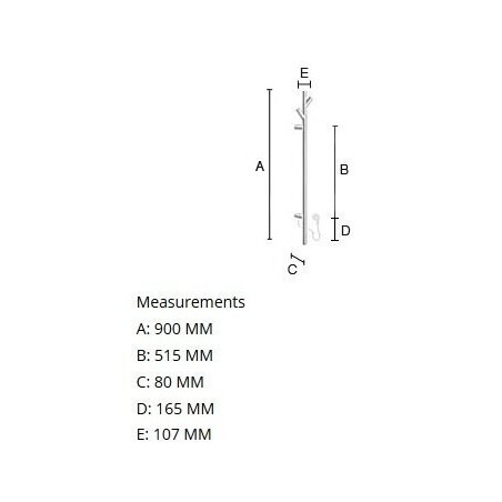 Электрическая вешалка для полотенец MEPAheat Long MS90 Wi-Fi