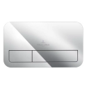 Potinkamā WC rāmja (4 in 1 Chrome) un tualeta poda komplekts VILLEROY & BOCH Subway 3.0 Twist flush ar slow close vāku un kerami