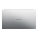 Potinkamā WC rāmja (4 in 1 pulēts hroms) komplektā ir tualetes pods villeroy & BOCH Subway 3.0 Twist flush ar lēni aizveramu vāk