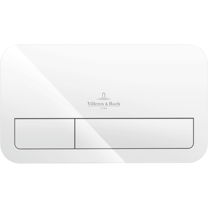 Ūdens nolaiduma plāksne VILLEROY & BOCH balta, 92249068