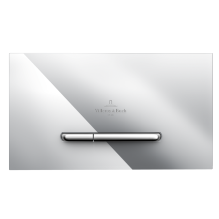 VILLEROY & BOCH chrome water drain plate, 92218061