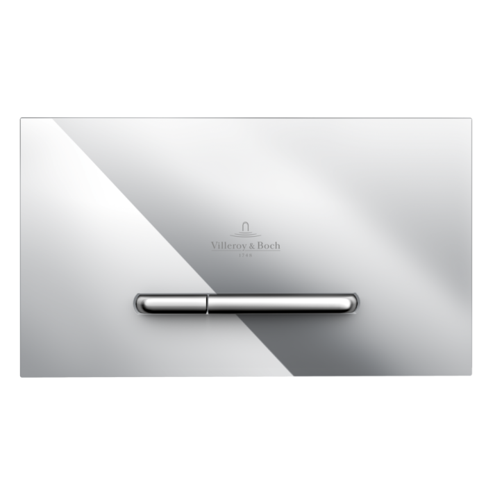 VILLEROY & BOCH chrome water drain plate, 92218061