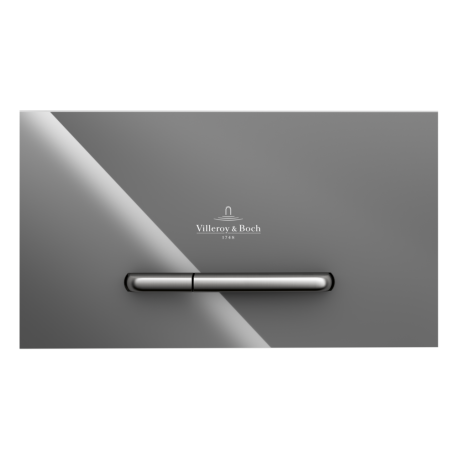 Villeroy & Boch 300G water drainage plate glossy gray with glaze sloppiness, 922160RA