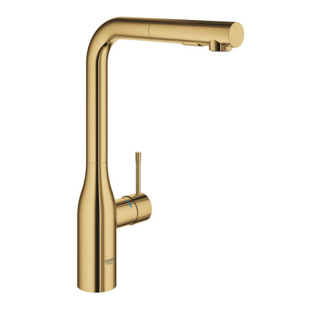 Смеситель для кухни (раковины) с выдвижным шлангом GROHE Essence, 30504GL0