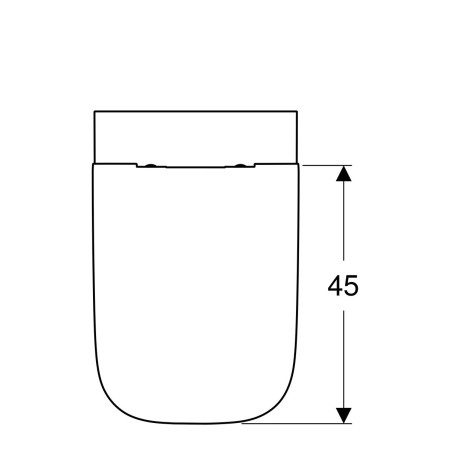 Pakabināms tualets GEBERIT Smyle Square Rimless ar lēni nolaižamu vāku, 500208011+500688011