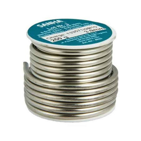 Lydmetāls 3 mm mīkstam lodēšanai SANHA 250 g