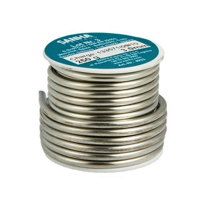 Lead metal 2 mm for soft soldering, 250 g