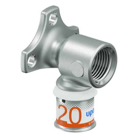 Elbow metal UPONOR S-Press PLUS 20 x 1/2"" middle H 39 mm