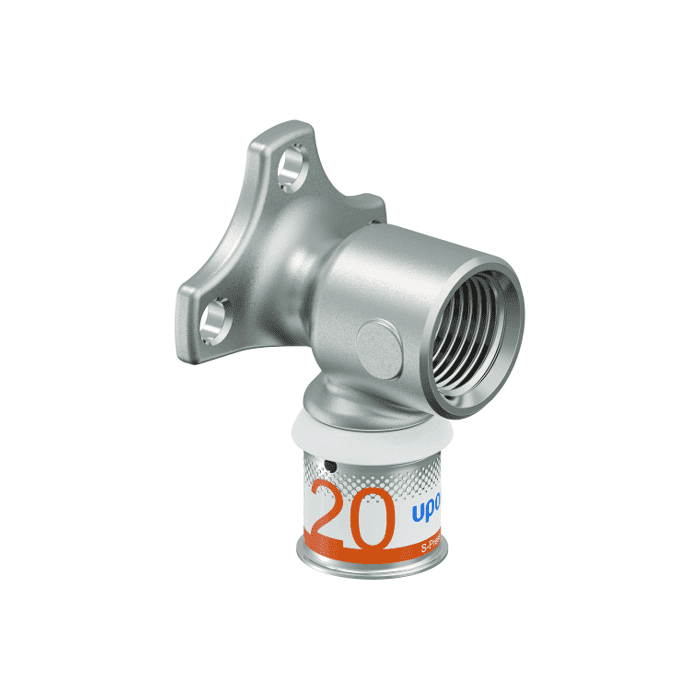 Elkoņa metāla UPONOR S-Press PLUS 20 x 1/2"" vidus H 39 mm