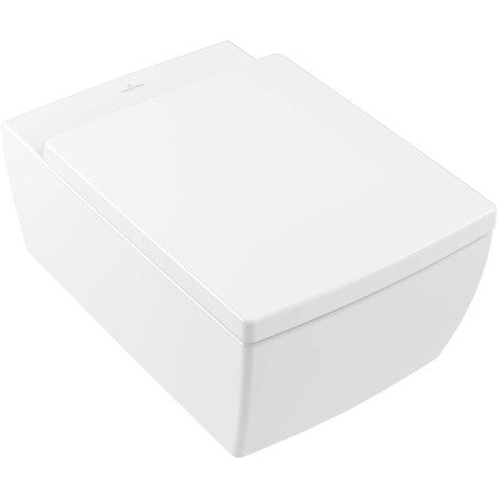 Pakabināms WC pods VILLEROY & BOCH Memento 2.0 DirectFlush ar biezu lēni aizveramu vāku, ar Ceramic Plus pārklājumu
