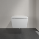Pakabināms WC pods VILLEROY & BOCH Memento 2.0 DirectFlush ar biezu lēni aizveramu vāku, ar Ceramic Plus pārklājumu