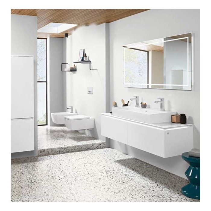 Pakabināms WC pods VILLEROY & BOCH Memento 2.0 DirectFlush ar biezu lēni aizveramu vāku, ar Ceramic Plus pārklājumu