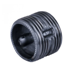Connection for aluminum radiator 1""