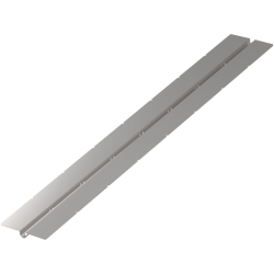 Cinkota tērauda plāksne ar vienu rievojumu bez izolācijas TECEfloor 16 mm, 77520007