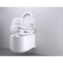 Potinkamais WC rāmis (5 in 1) ir viedais piekārtais tualets GROHE Sensia Arena Rimless ar bidē