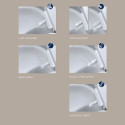 The built-in WC frame (5 in 1) is a smart wall-mounted toilet GROHE Sensia Arena Rimless with bidet.
