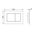 Подводной универсальный комплект рамы унитаза (WC) TECEprofil Base (4 в 1) + подвесной унитаз LAUFEN Pro Rimless с тонким S