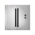 Shower cabin RADAWAY Furo Black KDD (Choice of various dimensions)