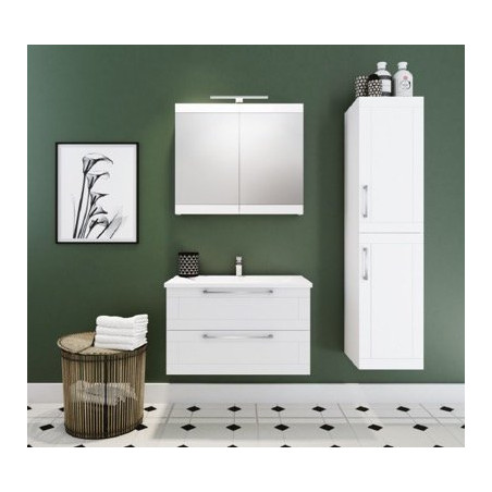 Four-piece furniture sets (with laundry basket) KAMĖ 80 cm Serena Retro