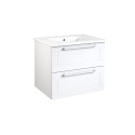 Četru daļu mēbeļu komplekti (ar veļas grozu) KAMĒ 80 cm Serena Retro