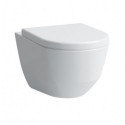 Laufen Pro Rimless wall-mounted toilet with Pro Slowclose lid