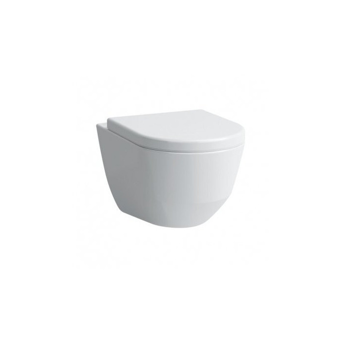 Laufen Pro Rimless wall-mounted toilet with Pro Slowclose lid