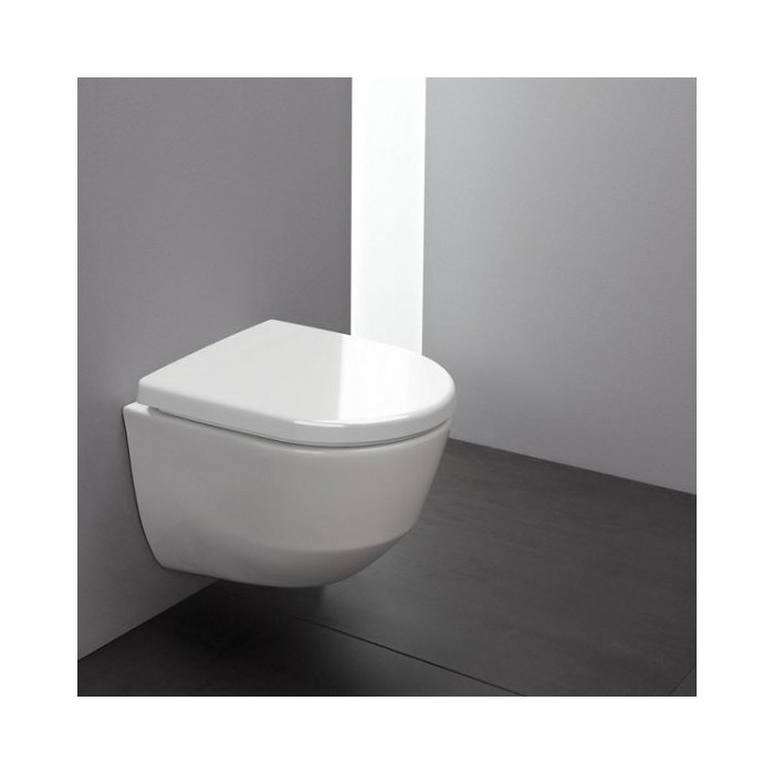 Laufen Pro Rimless wall-mounted toilet with Pro Slowclose lid