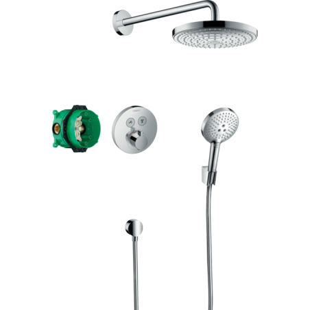 Built-in thermostatic shower 8 in 1 set HANSGROHE Raindance Select S, 27297000