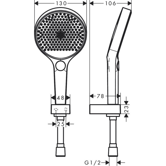 Shower set HANSGROHE Rainfinity 3jet, 26851700
