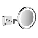 Зеркало для бритья с LED лампочкой HANSGROHE AddStoris, 41790000
