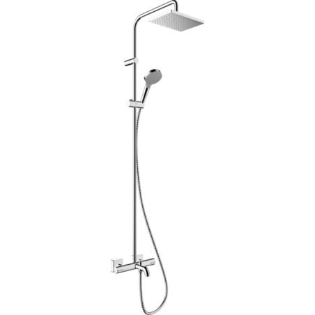 Термостатическая душевая система с изливом для ванны HANSGROHE Vernis Shape 230, 26098000